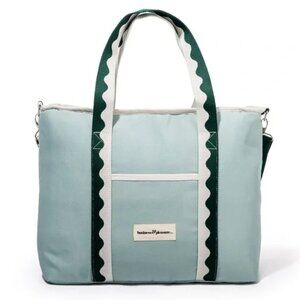 NEW Business and Pleasure Holiday Cooler Tote Bag Rivie Green Soft Lightweight